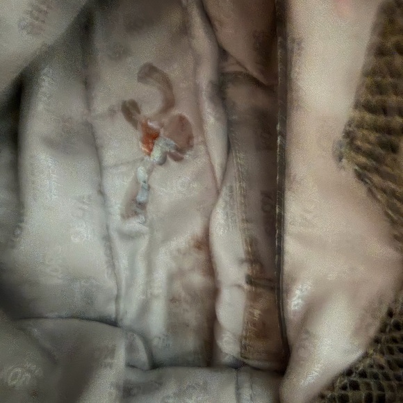 Michael Kors Python Pattern Shoulder Bag - Picture 9 of 12